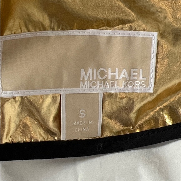 MICHAEL MICHAEL KORS Metallic Nylon Anorak Jacket - Picture 9 of 13